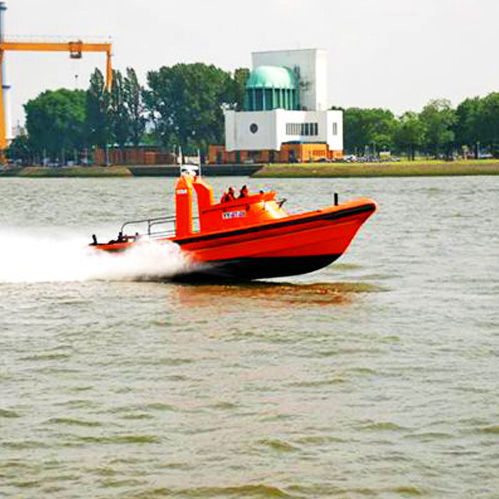Rettungsboot Berufsschiff - 11 - Neil Marine (Pvt) Ltd - Außenborder / GRP / Festrumpf-Schlauchboot