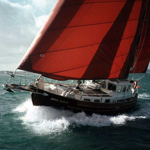 Segelboot für Kreuzfahrten - FISHER 37 - Neil Marine (Pvt) Ltd - mit Steuerhaus / Bugspriet