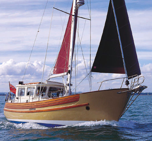 Segelboot für Kreuzfahrten - FISHER 34 - Neil Marine (Pvt) Ltd - Bugspriet