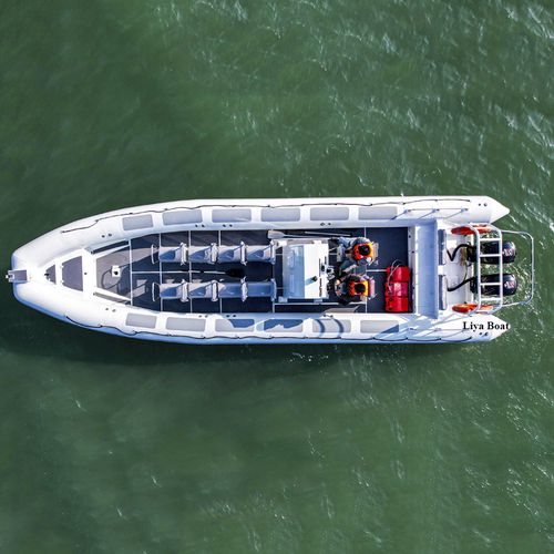 Offenes Boot / Außenborder - Alu LY90-LY100 - Qingdao Lian Ya Boat Co.,Ltd. - Open / Aluminium