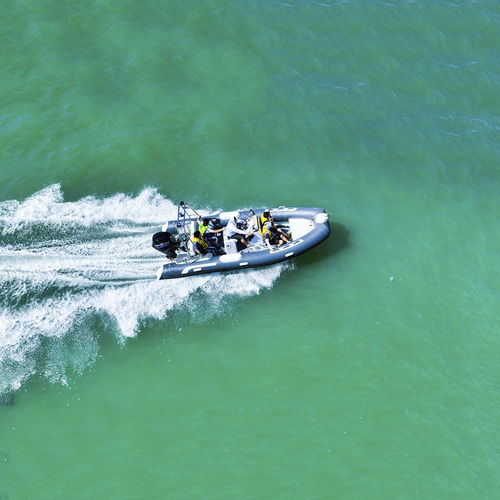 Offenes Boot / Außenborder - HYP580 - Qingdao Lian Ya Boat Co.,Ltd. - Open / Aluminium