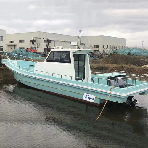 Angelboot für Tagesfahrten / Außenborder - FRP43F - Qingdao Lian Ya Boat Co.,Ltd. - Open / Mehrzweck / Tag-Fischer