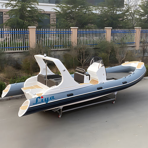 Außenborder-Schlauchboot - 660 - Qingdao Lian Ya Boat Co.,Ltd. - Benzin / RIB / Open