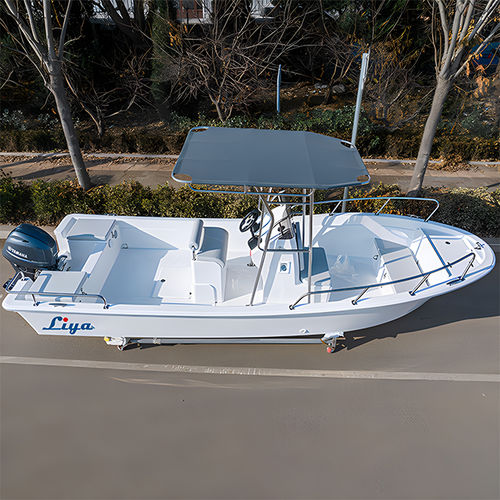 Außenborder-Konsolenboot - SW580-N - Qingdao Lian Ya Boat Co.,Ltd. - mit Mittelkonsole / max. 8 Personen