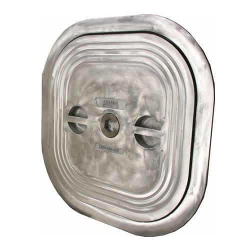 Deckluke für Schiffe - BFHLP24X24 - BAIER MARINE - quadratisch / öffnend / wetterdicht