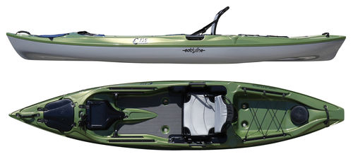 Meer-Kajak - C-135 - Eddyline Kayaks - für Erwachsene / 1 Platz / Polyethylen