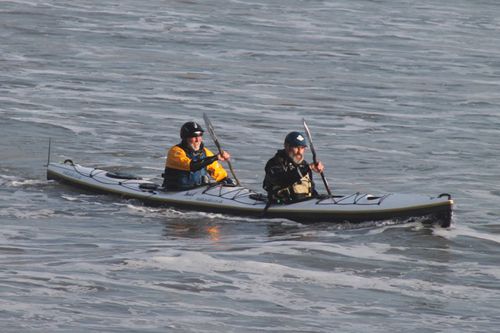 Kajak für Expeditionen - Inuk Duo 6.8 - KIRTON KAYAKS LTD - Meer / für Erwachsene / Zweisitzer
