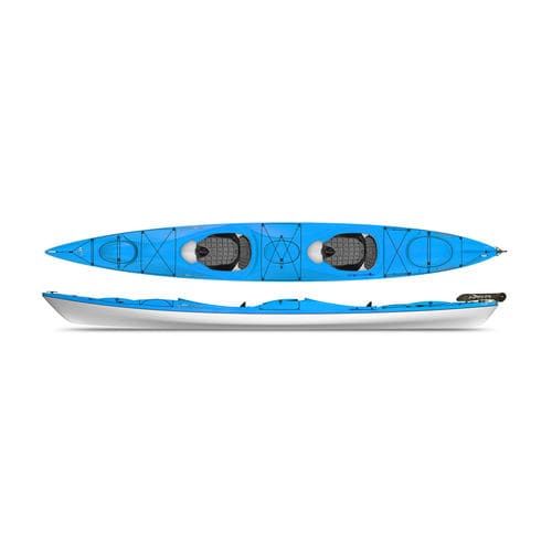 Touring-Kajak - TRAVERSE 17.5T - Delta Kayaks - für Erwachsene / Tandem / rot