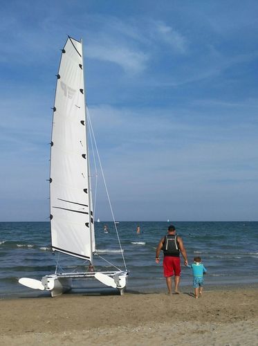 Freizeit-Sportkatamaran - Phantom Club - CNA Centro Nautico Adriatico - für Schulen / Zweihand / mit einfachem Trapez