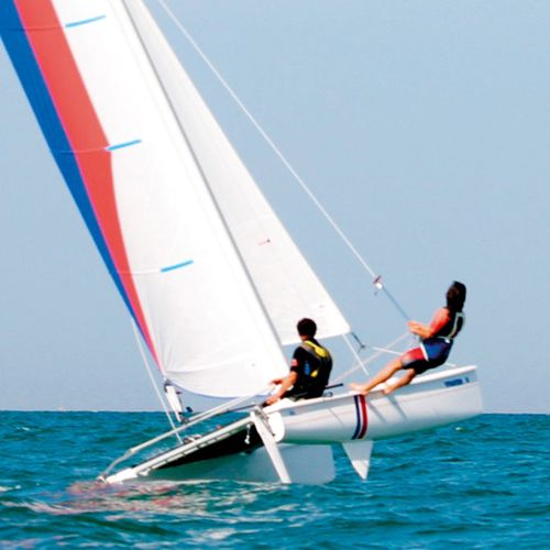 Freizeit-Sportkatamaran - Phantom 16' - CNA Centro Nautico Adriatico - für Schulen / Zweihand / mit einfachem Trapez