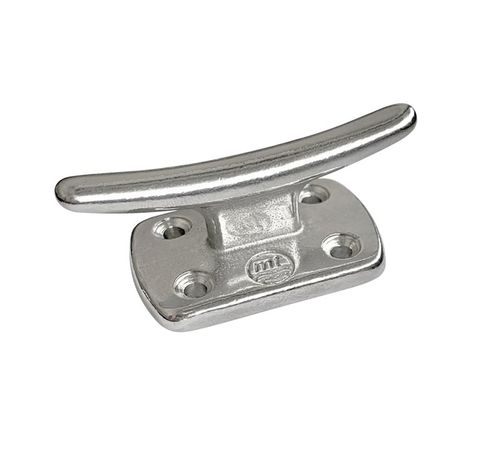 Klampe für Boot - 814939 - Marinetech Edelstahlhandel GmbH & Co.KG - flach / Edelstahl