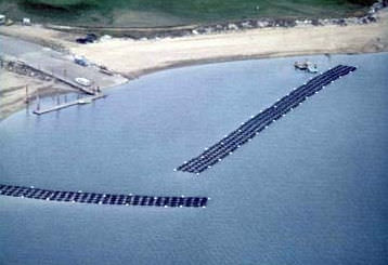 Schwimmender Wellenbrecher - Topper Industries - Beton