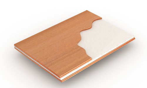 Sandwichplatte für Schiffseinrichtungen - LARIMAR® PET 100% RECYCLABLE - BELLOTTI SPA - Holz / Sperrholz / Okoumé