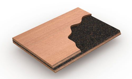 Sandwichplatte für Schiffszwischenwände - LARIPHON® - BELLOTTI SPA - zur Schalldämmung / für Innenböden / für Schiffsdecken