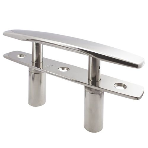 Klampe für Boot - 9321 series - Foresti & Suardi - flach / Einbau / Edelstahl