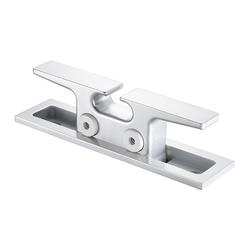 Klampe für Boot - VD26 series - Foresti & Suardi - flach / Aluminium