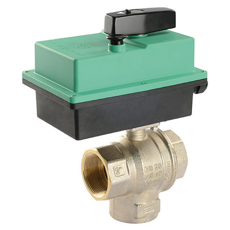 Antrieb für Boot - MOTORISED 3-WAY BRASS VALVE - Comparato Nello - elektrisch