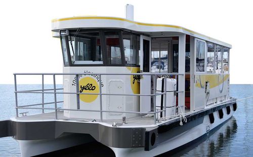 Passagierboot Berufsschiff - Passeur de La Rochelle - Alternatives Energies - Katamaran / solarelektrisch / emissionsfrei