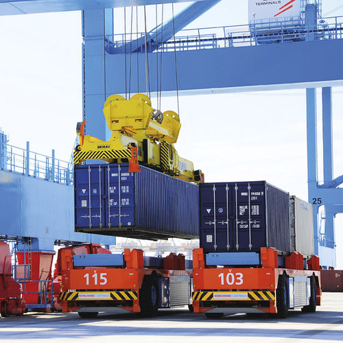 Fahrerloses Transportfahrzeug / FTF - LIFT - Konecranes - für Container
