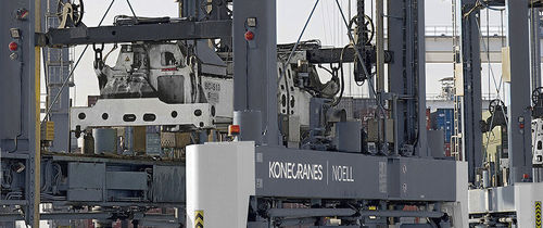 Portalhubwagen für Container - A-SPRINTER - Konecranes