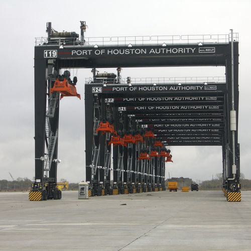 Container-Stapelkran / mit Gummireifen - RTG - Konecranes - automatisch
