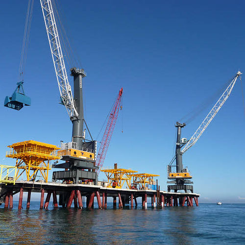 Hafenkran - LFS - Liebherr-International Deutschland - Spitzenausleger