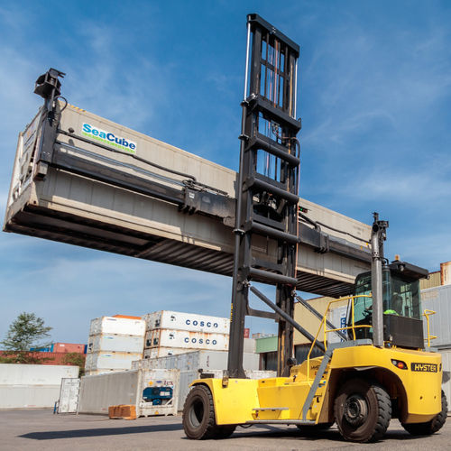 Containerstapler für Leercontainer - H8XD-EC6 - H11XD-ECD9 - Hyster - Side-Lift Spreader