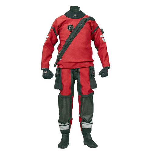 Tauchanzug - REDQ - Ursuit - für Rettungsmanöver / Trockenanzug / Langarm