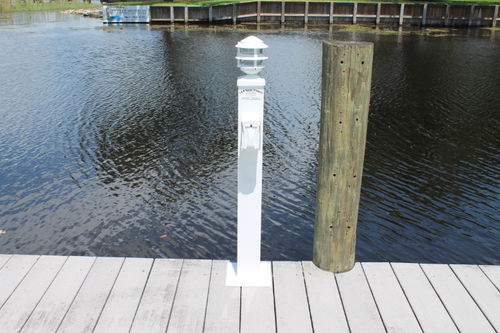 Wasserversorgungssäule - CMWPE36 - C&M Marine Products - für Steg