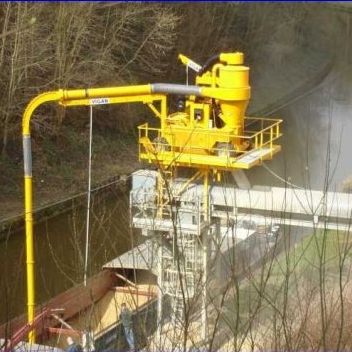 Druckluft-Schiffsentlader - FRANCE - 1 Type 120 - VIGAN Engineering S.A. - kontinuierlich / mobil