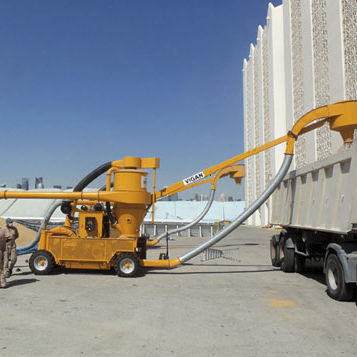 Druckluft-Schiffsentlader - QATAR - 1 Type 120 - VIGAN Engineering S.A. - kontinuierlich / mobil