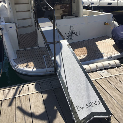 Gangway für Boot - Prestige - Black line - GS Composite - faltbar / manuell / Carbon