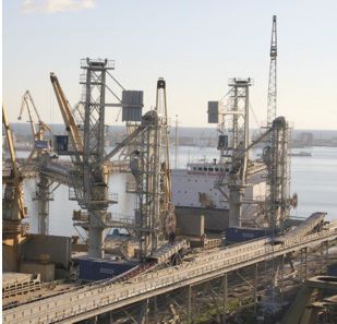 Schienen-Schiffsbelader - SHIPLOADER - NEUERO Industrietechnik GmbH