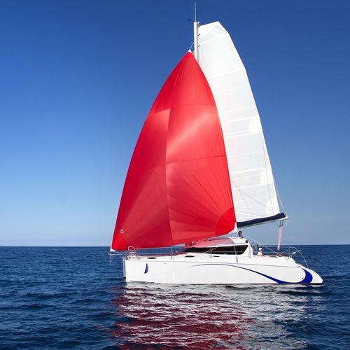 Katamaran - LH 33 - Lady Hawke Catamarans - für Kreuzfahrten / 3 Kabinen / Bugspriet