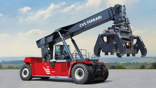 Reach-Stacker / Obenhubspreader - F500 series - CVS Ferrari - für beladene Container