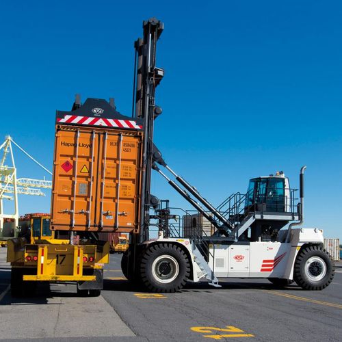 Containerstapler für beladene Container - FH series - CVS Ferrari - Obenhubspreader