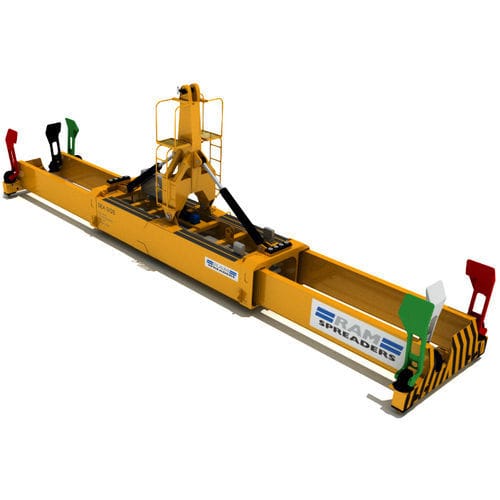 Spreader für Container - 2700  - RAM Spreaders - für mobilen Hafenkran / teleskopisch / elektrohydraulisch