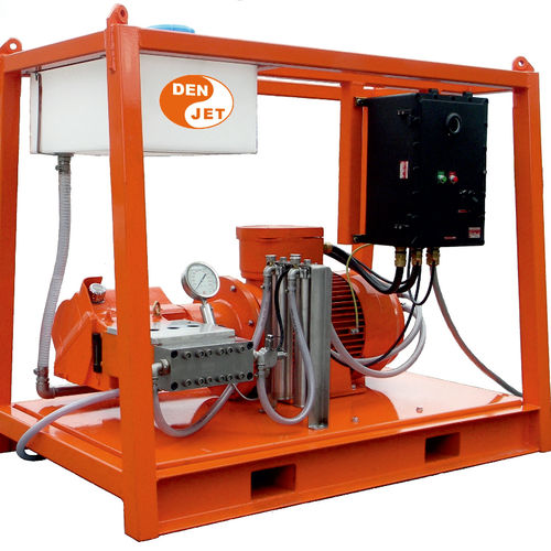 Hochdruckreiniger für Marineanwendungen - CEX100 Series - DEN-JET Marine Pte - für Schiffe / vormontiert / elektrisch