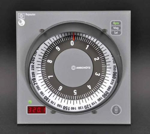 Steuerkompass für Schiffe - Anschuetz - Magnet / vertikal