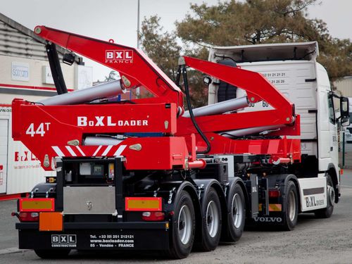 Straßenanhänger - FULLY - Boxloader - Container / für Hafenterminals / Seitenhub