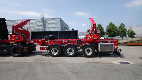 Straßenanhänger - HALF - Boxloader - Container / für Hafenterminals / Seitenhub