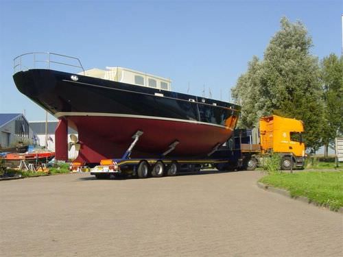 Schwertransport-Anhänger - SEMI - Broshuis - für Boot / Tieflader