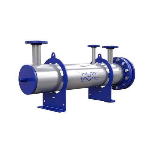 Rohrbündelwärmetauscher - Aalborg MX - Alfa Laval Mid Europe - für Schiffe