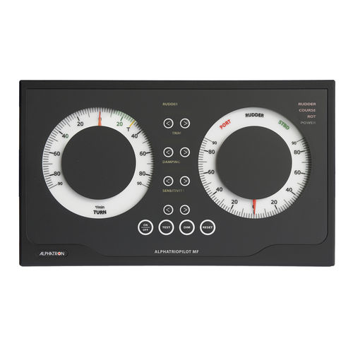 Standanzeige für Schiff - AlphaTrioPilot MF - Alphatron Marine - Ruderlage / analog