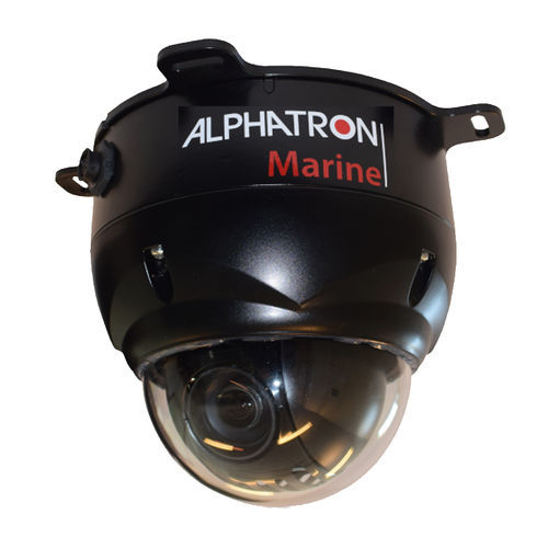 CCTV-Videokamera - AlphaCam DOME PTZ - Alphatron Marine - für Schiffe / 360° / unter Kuppel