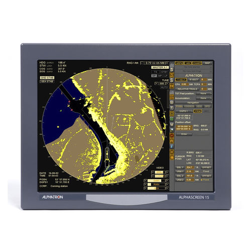 Schiffsradar - AlphaChart T - Alphatron Marine - ARPA / Seekarteneinrichtungen