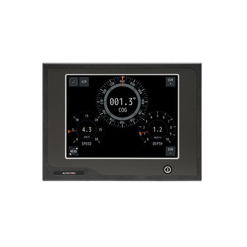 Repeater für Marineanwendungen - AlphaLine MFL - Alphatron Marine - für Schiffe / für Kompasse / mit Touchscreen