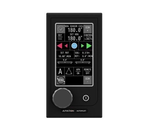 Autopilot für Berufsschiffe - Alphatron Marine - für Boot / für Hochgeschwindigkeitsschiffe / für Motorboot