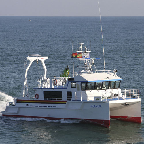 Boot für hydrographische Studien Berufsschiff - Kianda - Armon Shipyards - Katamaran / Innenborder