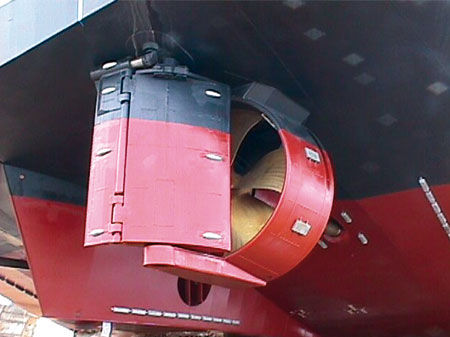 Steuerruder mit Klappe - SA&SC - Becker Marine Systems - für Schiffe